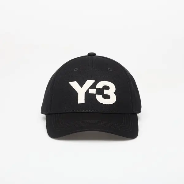 Y-3 Čepica Y-3 Logo Cap Black/ White M