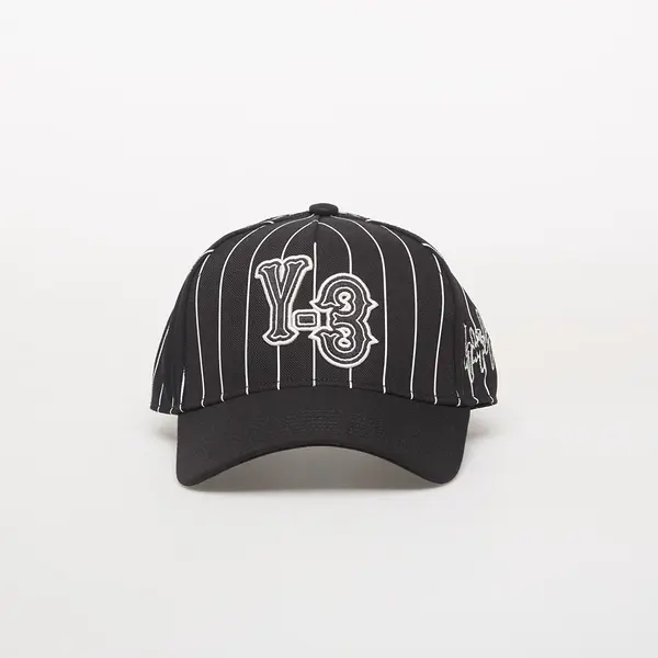 Y-3 Čepica Y-3 Pinstripe Cap Black M