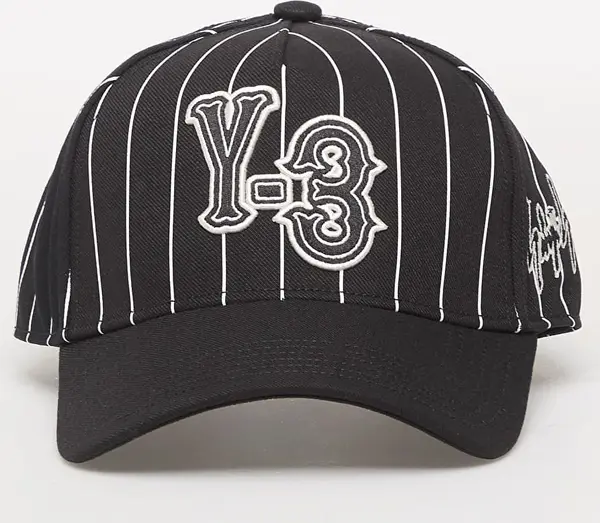 Y-3 Čepica Y-3 Pinstripe Cap Black M