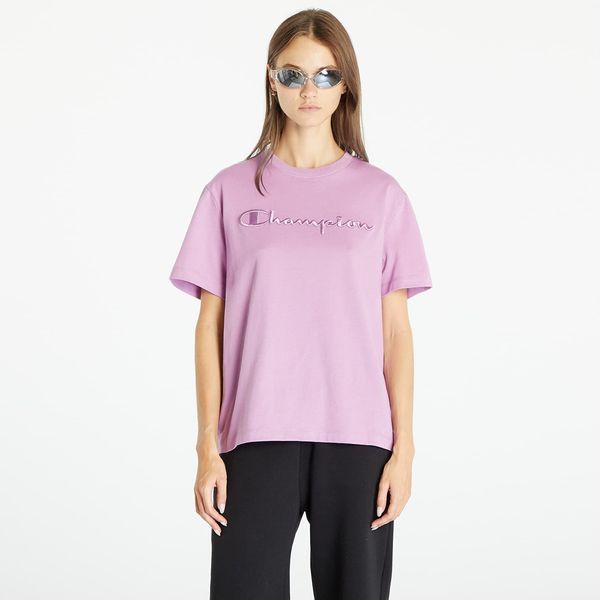 Champion Champion Crewneck T-Shirt Purple