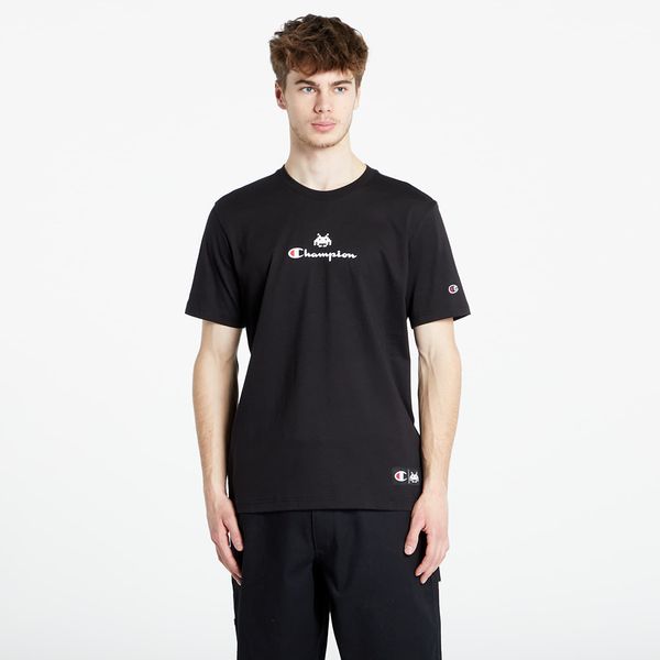 Champion Champion x Space Invaders Crewneck T-Shirt Black