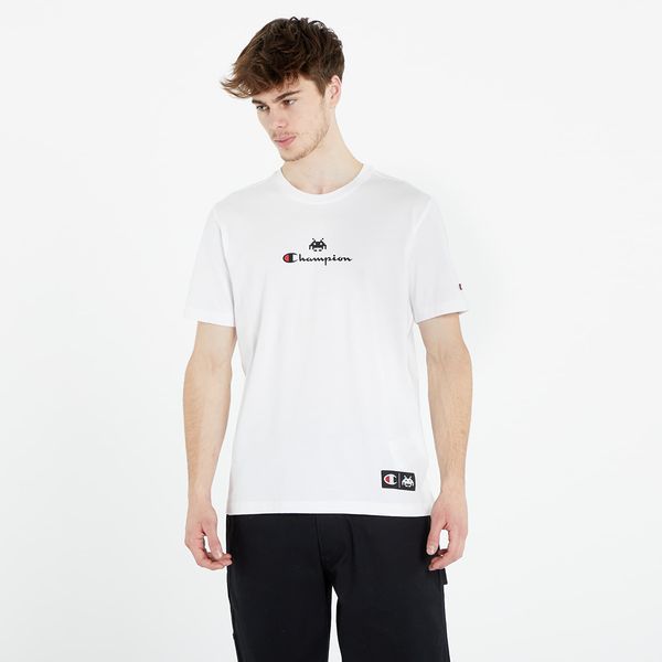 Champion Champion x Space Invaders Crewneck T-Shirt White