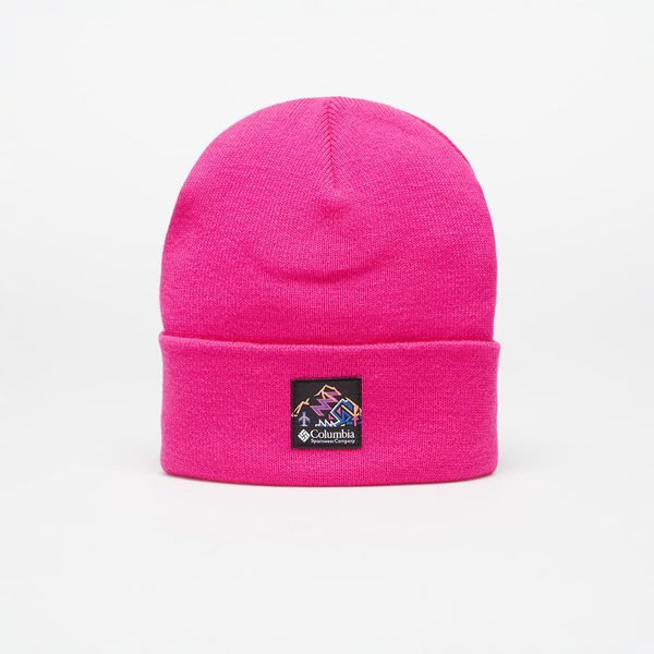 Columbia Columbia City Trek™ Heavyweight Beanie Fuchsia Fizz/ Heritage Patch