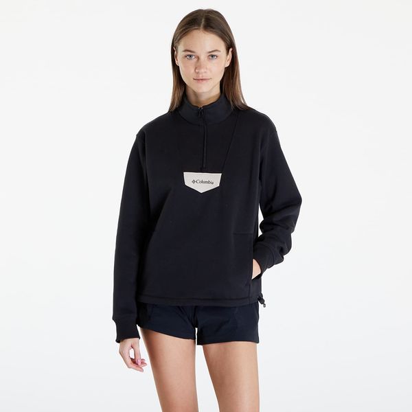 Columbia Columbia Lodge™ Half Zip Fleece Sweatshirt Black/ Dark Stone