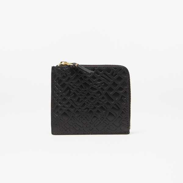 Comme des Garçons Wallets Comme des Garçons Embossed Roots Wallet Black