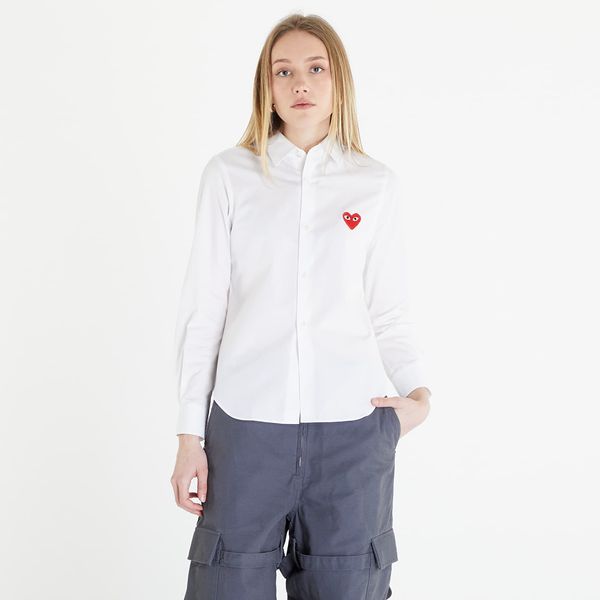 Comme des Garçons PLAY Comme des Garçons PLAY Heart Logo Shirt White