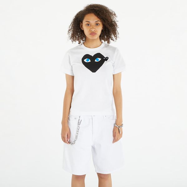 Comme des Garçons PLAY Comme des Garçons PLAY Heart Logo Tee White