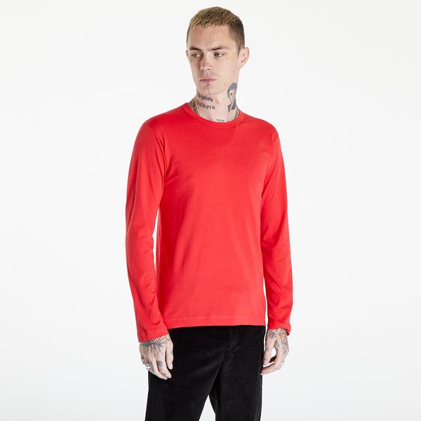 Comme des Garçons SHIRT Comme des Garçons SHIRT Long Sleeve Knit T-Shirt Red