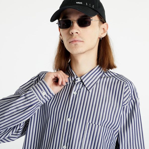 Comme des Garçons SHIRT Comme des Garçons SHIRT Forever Mens Woven Shirt White/ Navy