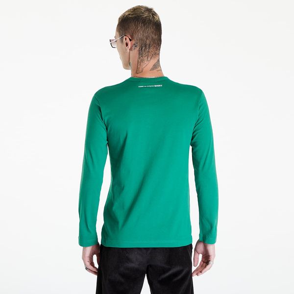 Comme des Garçons SHIRT Comme des Garçons SHIRT Long Sleeve Knit T-Shirt Green