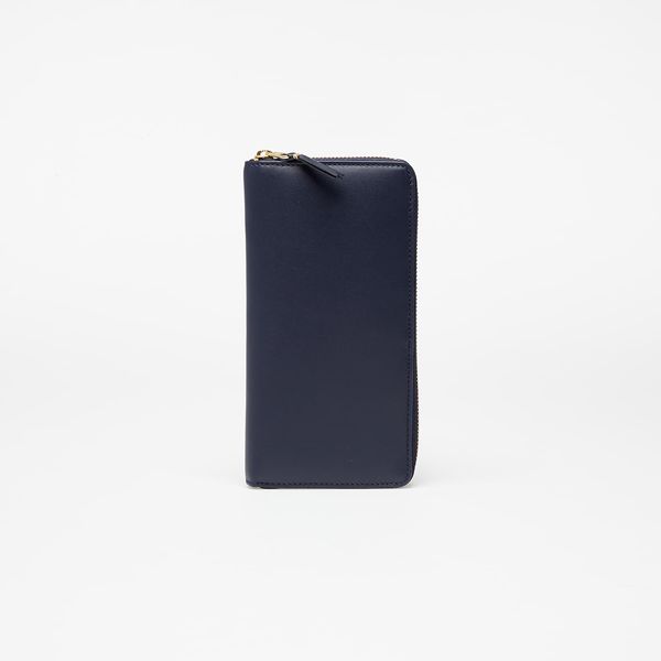 Comme des Garçons Wallets Comme des Garçons Wallet Classic Colour Leather Wallet Navy