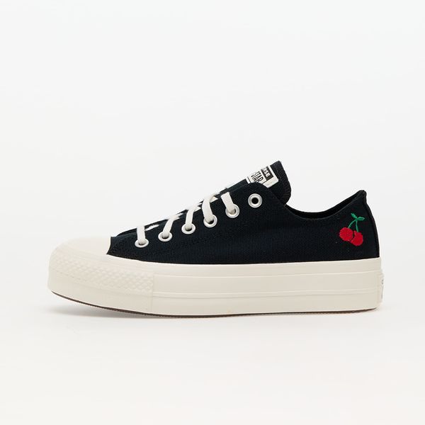 Converse Converse Chuck Taylor All Star Lift Platform Cherries Black/ Egret/ Red