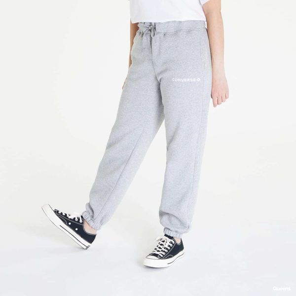 Converse Converse Wordmark Fleece Jogger Vintage Grey Heather