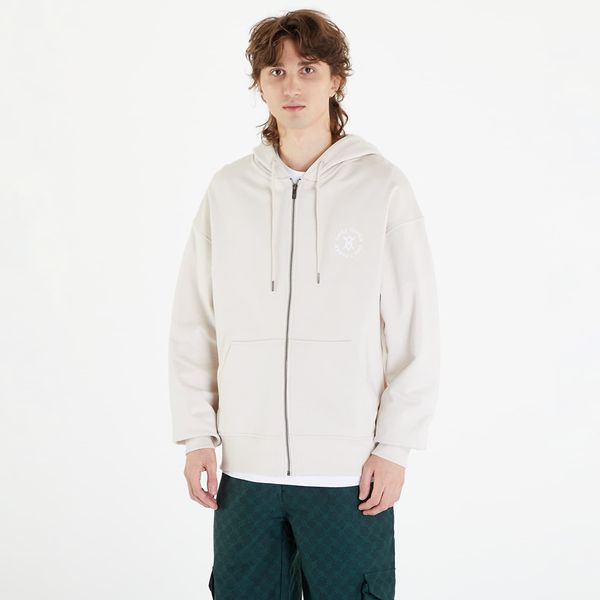 Daily Paper Daily Paper Circle Zip Hoodie Moonstruck Beige