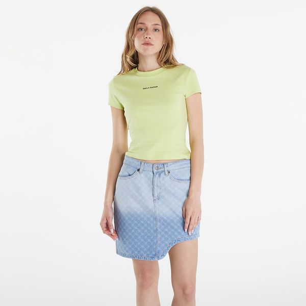 Daily Paper Daily Paper Logotype Cropped Short Sleeve T-Shirt Daiquiri Green