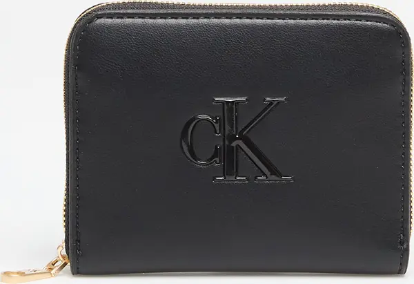 Calvin Klein Denarnica Calvin Klein Bold Ck Medium Zip Around Black Universal