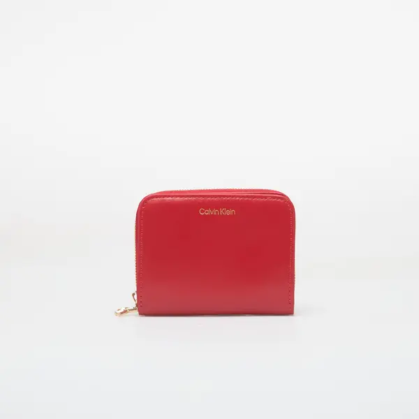 Calvin Klein Denarnica Calvin Klein Ck Medium Flap Zip Around Bordeaux Wine Universal
