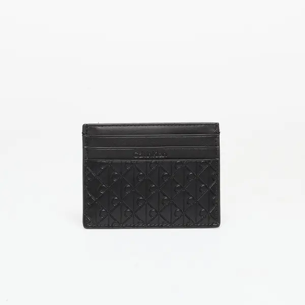 Calvin Klein Denarnica Calvin Klein Embossed Emblem Cardholder Black Universal