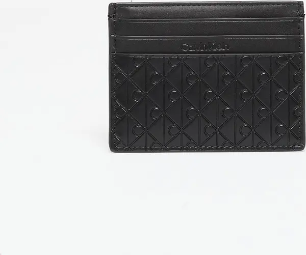 Calvin Klein Denarnica Calvin Klein Embossed Emblem Cardholder Black Universal