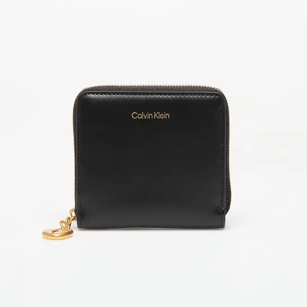 Calvin Klein Denarnica Calvin Klein Hardware Square Zip Around Black Universal