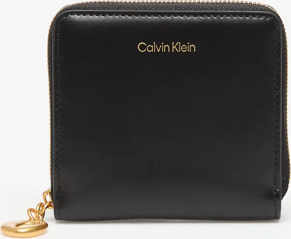 Calvin Klein Denarnica Calvin Klein Hardware Square Zip Around Black Universal