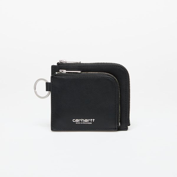 Carhartt WIP Denarnica Carhartt WIP Double Vegas Zip Wallet Black/ Silver Universal