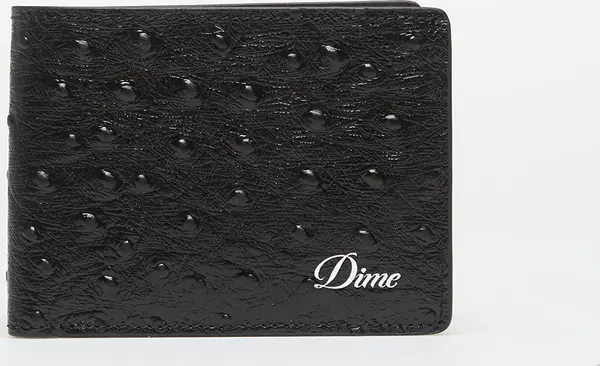 DIME Denarnica DIME Fauxstrich Wallet Black Universal