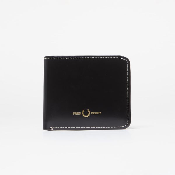 FRED PERRY Denarnica FRED PERRY Box Leather Billfold Wallet Black Universal