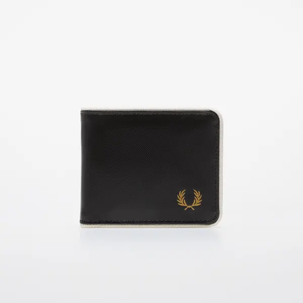 FRED PERRY Denarnica FRED PERRY Coated Polyester Billfold Wall Black/ Ecru Universal