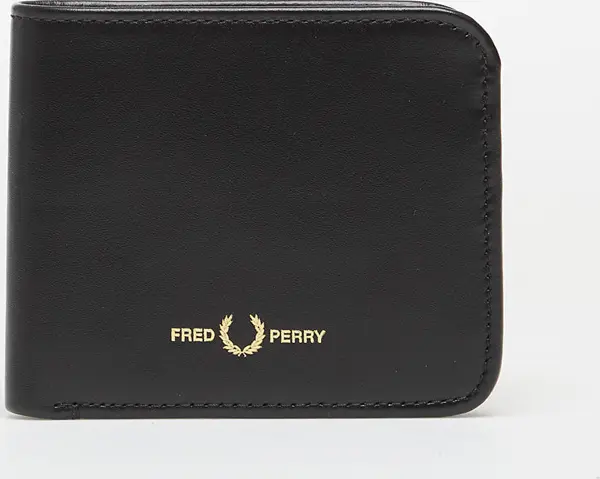 FRED PERRY Denarnica FRED PERRY Smooth Leather Billfold Wallet Black Universal