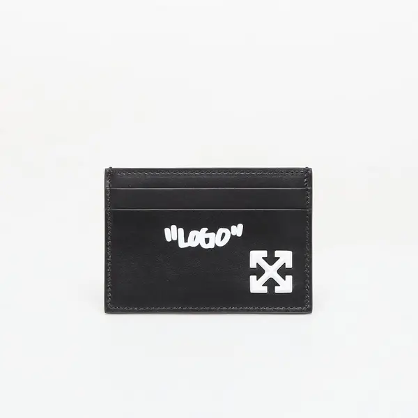 Off-White Denarnica Off-White Jitney Quote Card Case Black/ White Universal