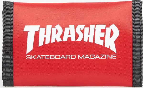 Thrasher Denarnica Thrasher Skate Mag Velcro Wallet Red Universal