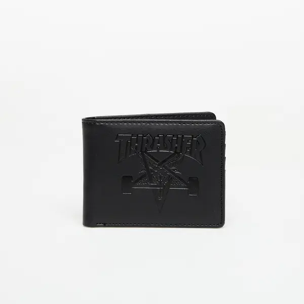 Thrasher Denarnica Thrasher Skategoat Leather Wallet Black Universal