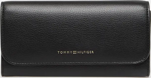 Tommy Hilfiger Denarnica Tommy Hilfiger Flag Large Flap Wallet Black Universal