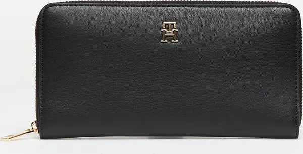 Tommy Hilfiger Denarnica Tommy Hilfiger TH Monogram Zip-Around Wallet Black Universal
