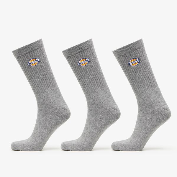 Dickies Dickies Valley Grove Sock 3-Pack Grey Melange