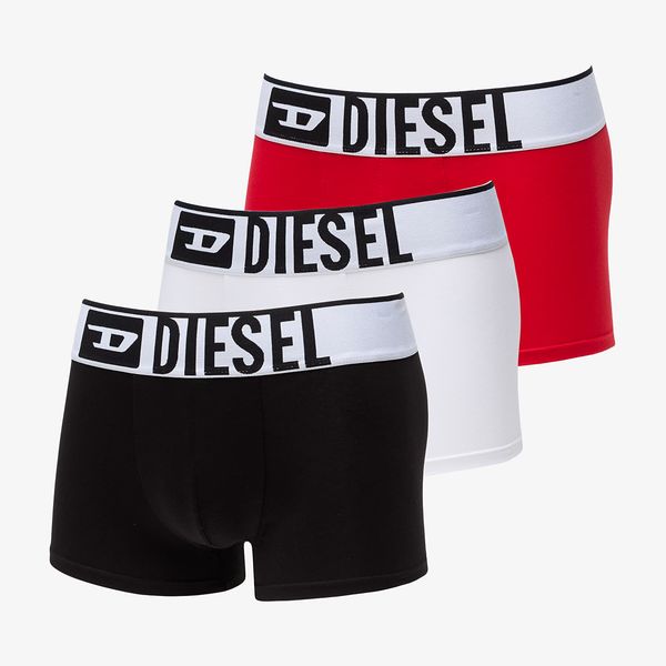 Diesel Diesel Umbx-Damienthreepack-XL Logo Boxer 3-Pack White/ Red/ Black