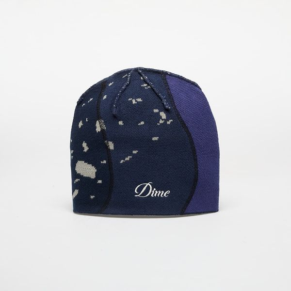 DIME DIME Reverse Stitch Skully Beanie Navy Universal