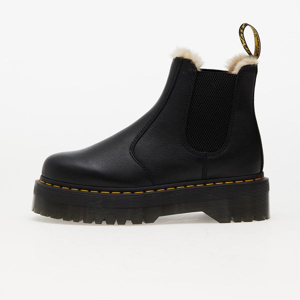 Dr. Martens Dr. Martens 2976 Quad Fur Lined Platform Chelsea Boots Black Pisa