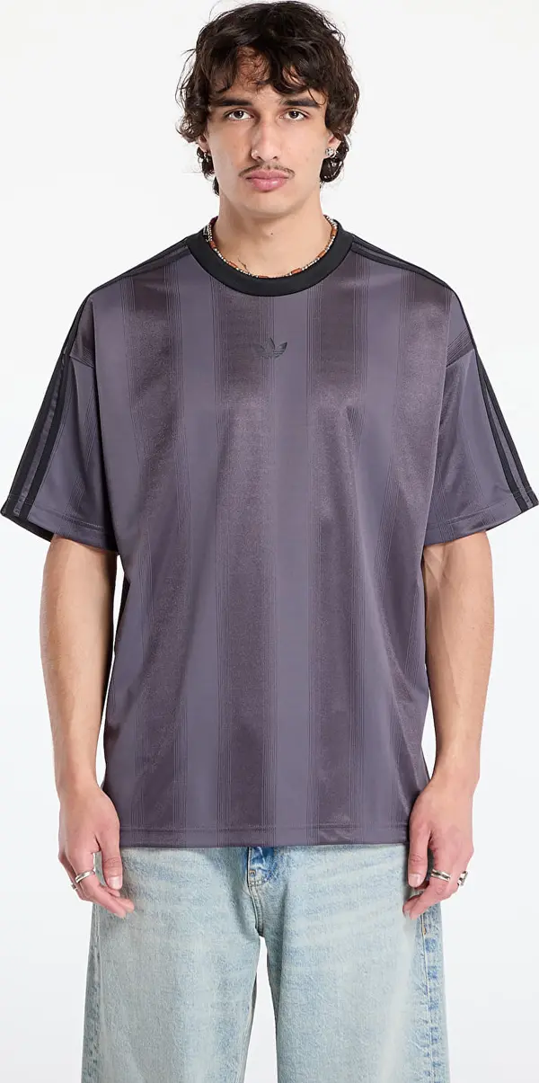 adidas Originals Dres adidas Adicolor Jacquard Jersey Grey Strata/ Black L
