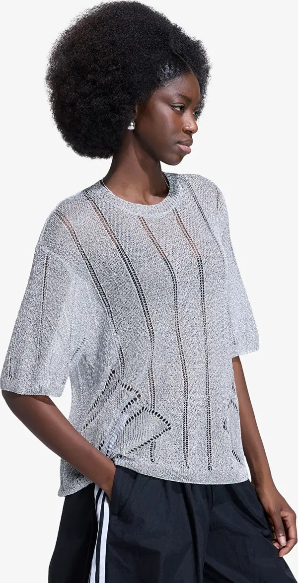 adidas Originals Dres adidas Adilenium Season 5 Silver Knitted Jersey Antique Silver S