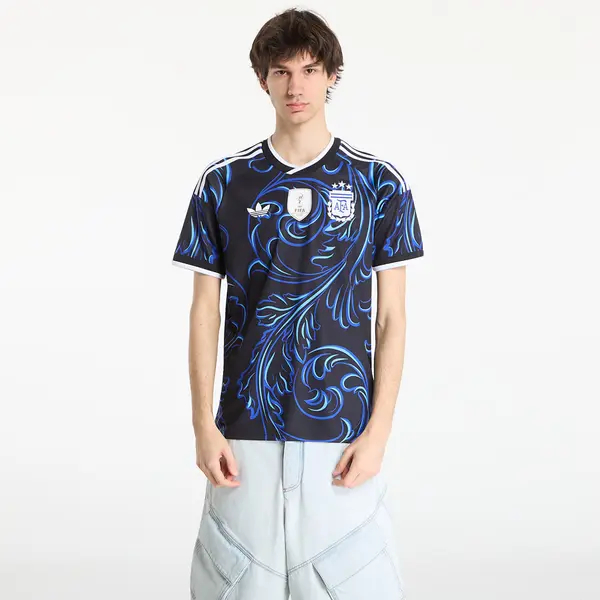 adidas Originals Dres adidas Argentina 26 Away Jersey Black/ Lucid Blue/ Blue Burst XL