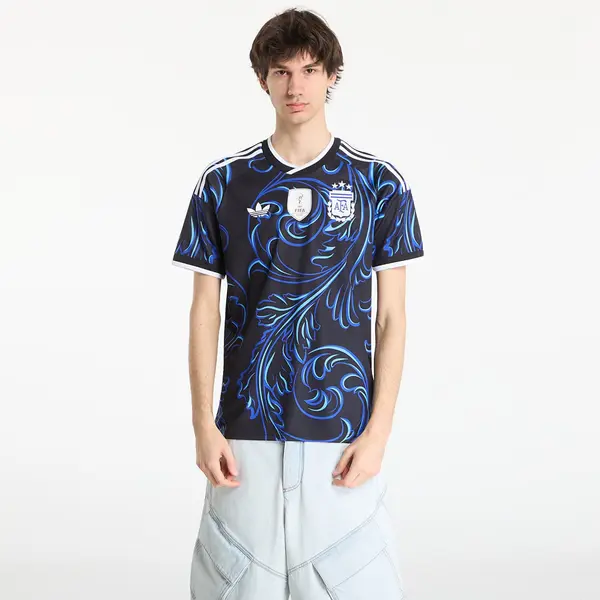 adidas Originals Dres adidas Argentina 26 Away Jersey Black/ Lucid Blue/ Blue Burst XXL