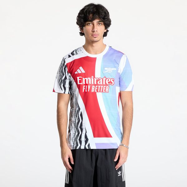 adidas Performance Dres adidas Arsenal Fc 24/25 Pre-Match Jersey Better Scarlet/ White/ Black/ Clear Aqua M