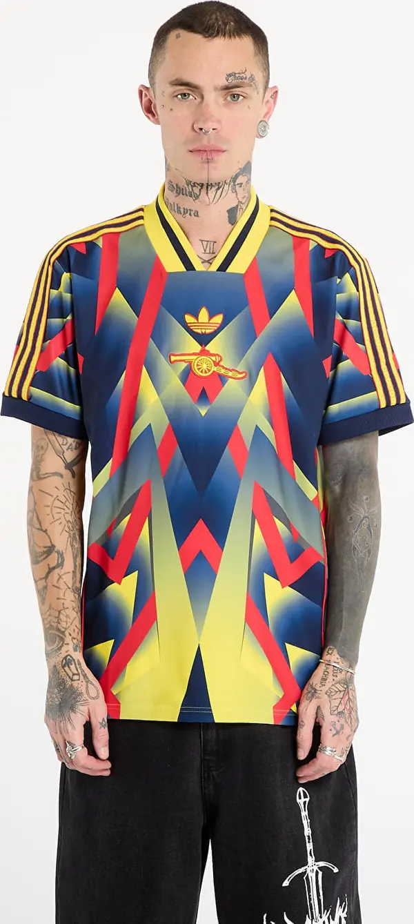 adidas Originals Dres adidas Arsenal Fc Lfstlr Jersey Yellow/ Pure Ruby/ Night Indigo M