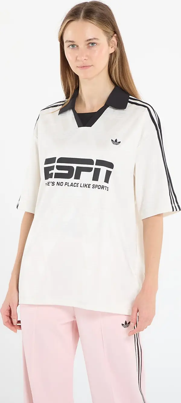 adidas Originals Dres adidas Football Jersey Sponsor Off White XS