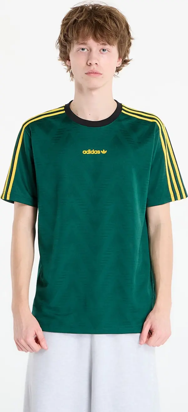 adidas Originals Dres adidas Jacquard Jersey Collegiate Green L
