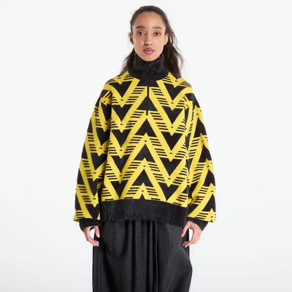 adidas Originals Dres adidas Knitted Half-Zip Sweater Eqt Yellow S