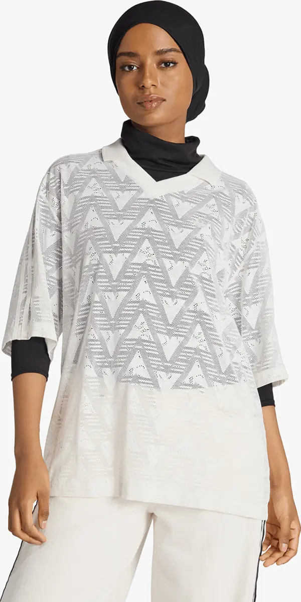 adidas Originals Dres adidas Lace Football Jersey Cloud White L