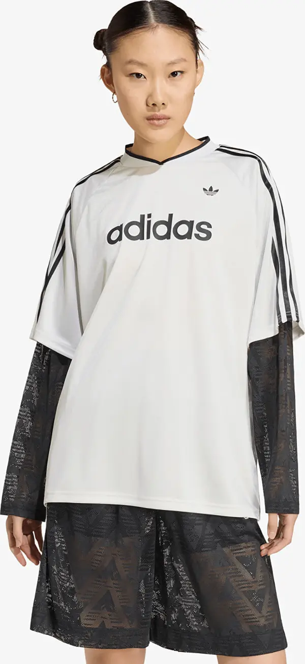 adidas Originals Dres adidas Lace Long-Sleeve Jersey Cloud White S